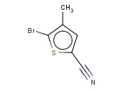 5-BROMO-4-METHYLTHIOPHENE-2-CARBONITRILE