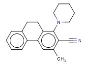 2-CYANO-3-METHYL-1-(1-PIPERIDINYL)-9,10-DIHYDROPHENANTHRENE