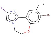 9-BROMO-2-IODO-10-METHYL-5,6-DIHYDROBENZO[F]IMIDAZO[1,2-D][1,4]OXAZEPINE