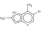 6-BROMO-2,7-DIMETHYL-1H-PYRROLO[3,2-B]PYRIDINE