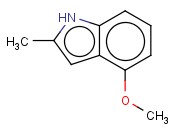 4-<span class='lighter'>甲</span><span class='lighter'>氧基</span>-2-甲基-1H-<span class='lighter'>吲哚</span>