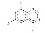 <span class='lighter'>8-BROMO-4-CHLORO-6-METHYLQUINAZOLINE</span>
