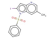 1-(PHENYLSULFONYL)-2-IODO-6-METHYL-4-AZAINDOLE