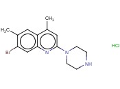 7-BROMO-4,6-DIMETHYL-2-(PIPERAZIN-1-YL)QUINOLINE HYDROCHLORIDE