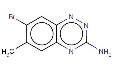 <span class='lighter'>7-BROMO-6-METHYL-1,2,4-BENZOTRIAZIN-3-AMINE</span>