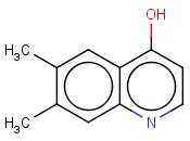 6,7-<span class='lighter'>DIMETHYL-4-HYDROXYQUINOLINE</span>