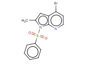 4-BROMO-2-METHYL-1-(PHENYLSULFONYL)-1H-PYRROLO[2,3-B]PYRIDINE