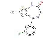 5-(3-CHLOROPHENYL)-7-METHYL-1H-THIENO[2,3-E][1,4]DIAZEPIN-2(3H)-ONE