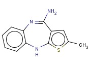 4-AMINO-2-METHYL-10H-THIENO(2,3-B)(1,5)-BENZODIAZEPINE