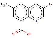 3-BROMO-6-METHYLQUINOLINE-8-CARBOXYLIC ACID