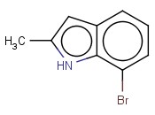 2-METHYL-7-<span class='lighter'>BROMOINDOLE</span>