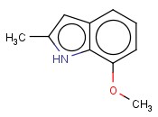 2-METHYL-7-<span class='lighter'>METHOXYINDOLE</span>