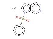 1-(PHENYLSULFONYL)-2-METHYL-6-<span class='lighter'>AZAINDOLE</span>