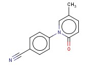 4-(5-<span class='lighter'>甲基</span>-2-氧代-1(2H)-<span class='lighter'>吡啶基</span>)苯腈