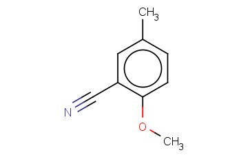 2-<span class='lighter'>甲</span>氧基-5-甲基<span class='lighter'>苯</span><span class='lighter'>甲</span><span class='lighter'>腈</span>