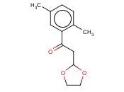 1-(2,5-DIMETHYL-PHENYL)-2-(1,3-DIOXOLAN-2-YL)-ETHANONE