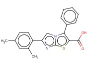 6-(2,4-DIMETHYLPHENYL)-3-PHENYLIMIDAZO[2,1-B]THIAZOLE-2-CARBOXYLIC ACID