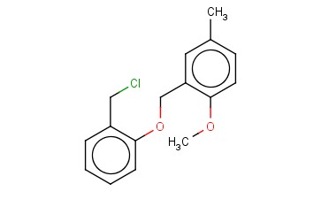 2-[2-(CHLOROMETHYL)PHENOXYMETHYL]-1-METHOXY-4-METHYLBENZENE