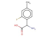 2-FLUORO-4-METHYL-DL-<span class='lighter'>PHENYLGLYCINE</span>