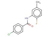 4-CHLORO-N-(2-FLUORO-5-METHYLPHENYL)BENZAMIDE