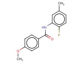 N-(2-FLUORO-5-METHYLPHENYL)-4-METHOXYBENZAMIDE
