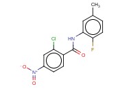 2-CHLORO-N-(2-FLUORO-5-METHYLPHENYL)-4-NITROBENZAMIDE
