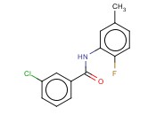 3-CHLORO-N-(2-FLUORO-5-METHYLPHENYL)BENZAMIDE