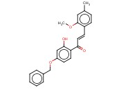 (E)-1-(4-(BENZYLOXY)-2-HYDROXYPHENYL)-3-(2-METHOXY-4-METHYLPHENYL)PROP-2-EN-1-ONE