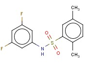 N-(3,5-DIFLUOROPHENYL)-2,5-DIMETHYLBENZENESULFONAMIDE