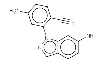 2-(6-AMINO-1H-INDAZOL-1-YL)-4-METHYLBENZONITRILE