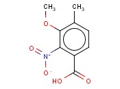 3-甲氧基-4-<span class='lighter'>甲基</span>-2-<span class='lighter'>硝基苯甲酸</span>