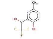 5-HYDROXY-6-(1-HYDROXY-2,2,2-TRIFLUOROETHYL)-<span class='lighter'>2-PICOLINE</span>