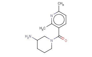 1-(2,6-DIMETHYLPYRIDINE-3-CARBONYL)PIPERIDIN-3-AMINE