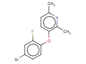 3-(4-BROMO-2-FLUOROPHENOXY)-6-METHYL-2-<span class='lighter'>PICOLINE</span>