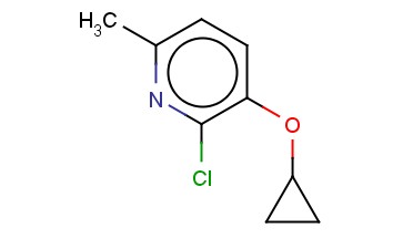 2-CHLORO-3-CYCLOPROPOXY-6-METHYLPYRIDINE