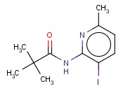 2-PIVALOYLAMINO-3-IODO-6-<span class='lighter'>PICOLINE</span>