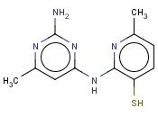 2-[(2-<span class='lighter'>氨基</span>-6-<span class='lighter'>甲基</span>嘧啶-4-基)<span class='lighter'>氨基</span>]-6-<span class='lighter'>甲基</span><span class='lighter'>吡啶</span>-3-硫醇