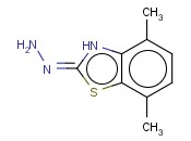 4,7-DIMETHYL-2(3H)-BENZOTHIAZOLONE HYDRAZONE