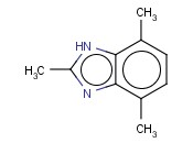 1H-<span class='lighter'>苯并咪唑</span>,2,4,7-三<span class='lighter'>甲基</span>-（9CI）
