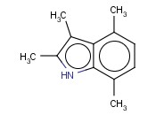 2,3,4,7-TETRAMETHYL-1H-INDOLE