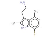 2-(7-FLUORO-2,4-DIMETHYL-1H-INDOL-3-YL)ETHANAMINE