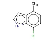 7-<span class='lighter'>氯</span>-4-甲基<span class='lighter'>吲哚</span>