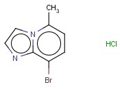 8-<span class='lighter'>溴</span>-5-甲基咪唑并[1,2a]<span class='lighter'>吡啶</span><span class='lighter'>盐酸盐</span>