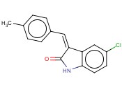 5-CHLORO-1,3-DIHYDRO-3-[(4-METHYLPHENYL)METHYLENE]-2H-INDOL-2-ONE