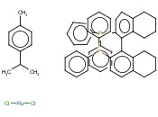 CHLORO[(R)-(+)-2,2'-BIS(DIPHENYLPHOSPHINO)-5,5',6,6',7,7',8,8'-OCTAHYDRO-1,1'-BINAPHTHYL](P-CYMENE)RUTHENIUM(II) CHLORIDE