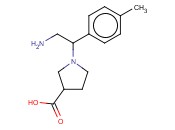 1-[2-氨基-1-(p-苯<span class='lighter'>甲基</span>)乙基]<span class='lighter'>吡咯烷</span>-3-羧酸