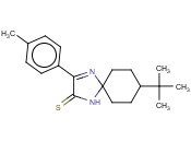 8-TERT-BUTYL-3-(4-METHYLPHENYL)-1,4-DIAZASPIRO[4.5]DEC-3-ENE-2-THIONE