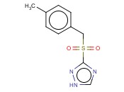 3-[(4-<span class='lighter'>甲基</span>苄基)<span class='lighter'>砜</span><span class='lighter'>基</span>]-1H-1,2,4-<span class='lighter'>三</span>唑