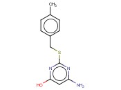6-AMINO-2-[(4-METHYLBENZYL)THIO]-4(3H)-PYRIMIDINONE