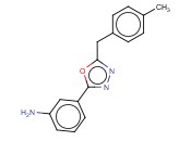 3-[5-(4-METHYL-BENZYL)-[1,3,4]OXADIAZOL-2-YL]-PHENYLAMINE